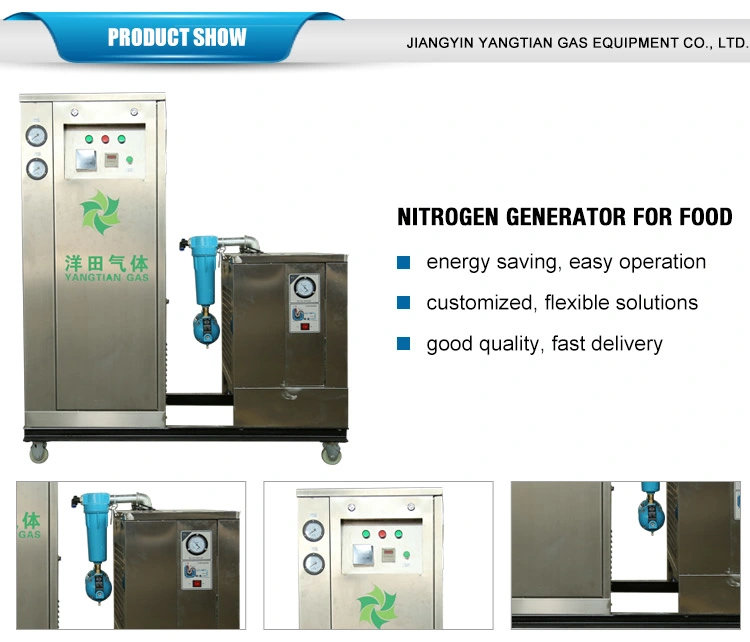 10nm3 / Hour Psa Nitrogen Generator Ce ISO TUV Approval