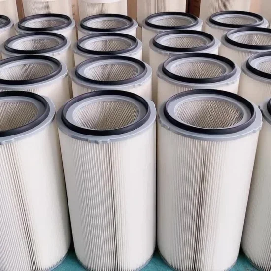 Cartucho de filtro de ar coletor de pó industrial de alta eficiência de fábrica