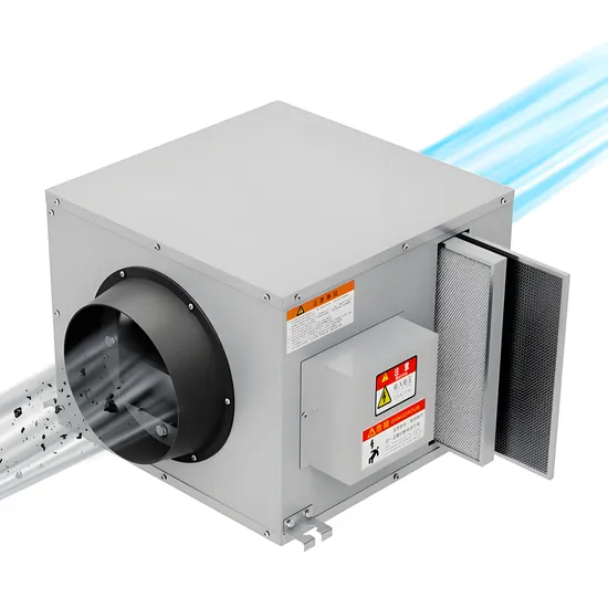 Saco de filtro de carbono ativado para remoção de fumaça Filtro de bolso Filtro de sistema de ventilação